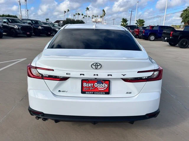 Used 2025 White Toyota SE image 7