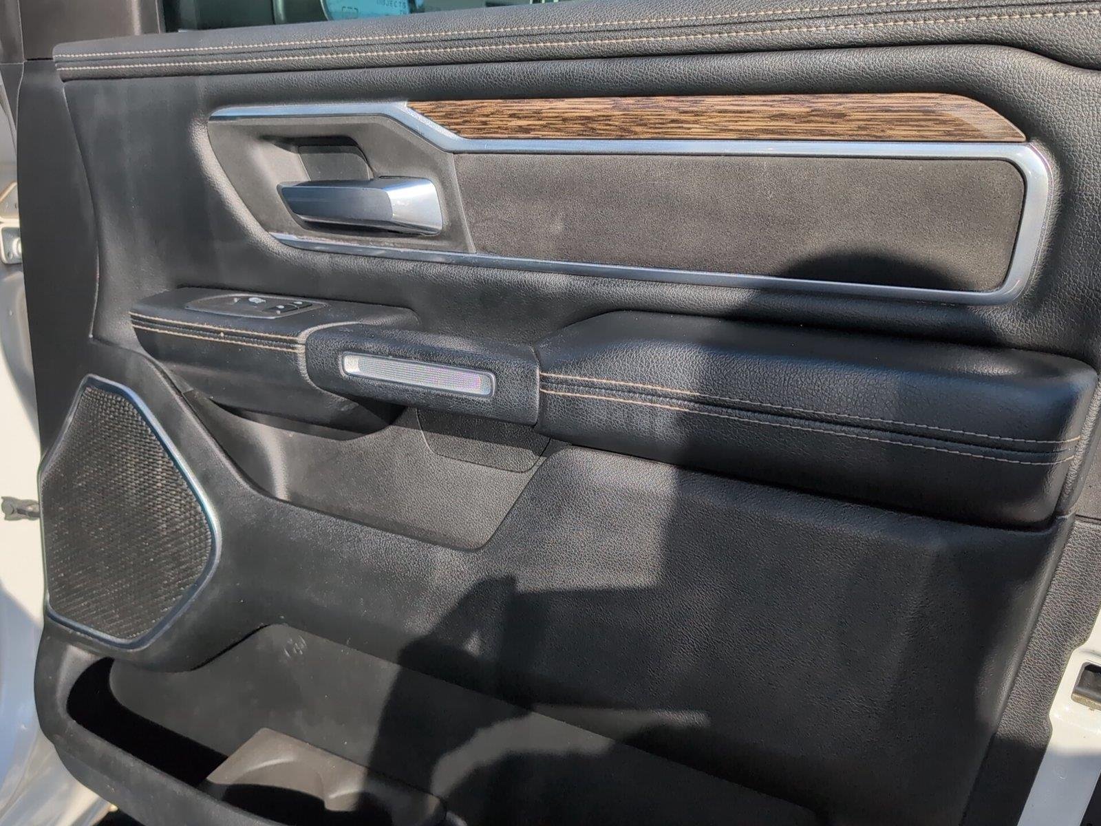 Used 2019 Ivory White Tri-Coat Pearlcoat Ram Laramie image 39