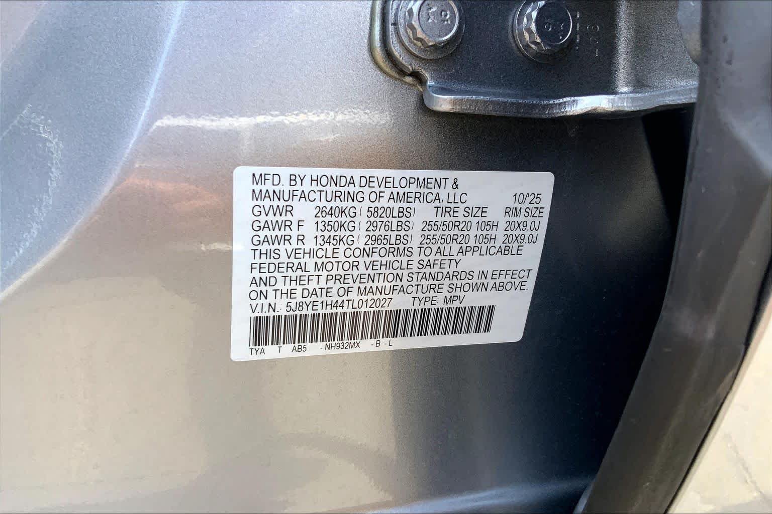 Certified Used 2026 Solar Silver Metallic Acura SH-AWD with Technology Package image 35