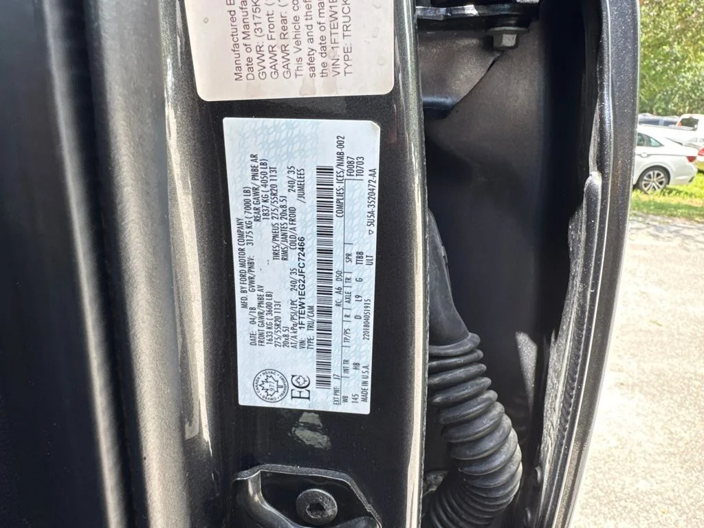 Used 2018 Gray Ford Lariat image 14