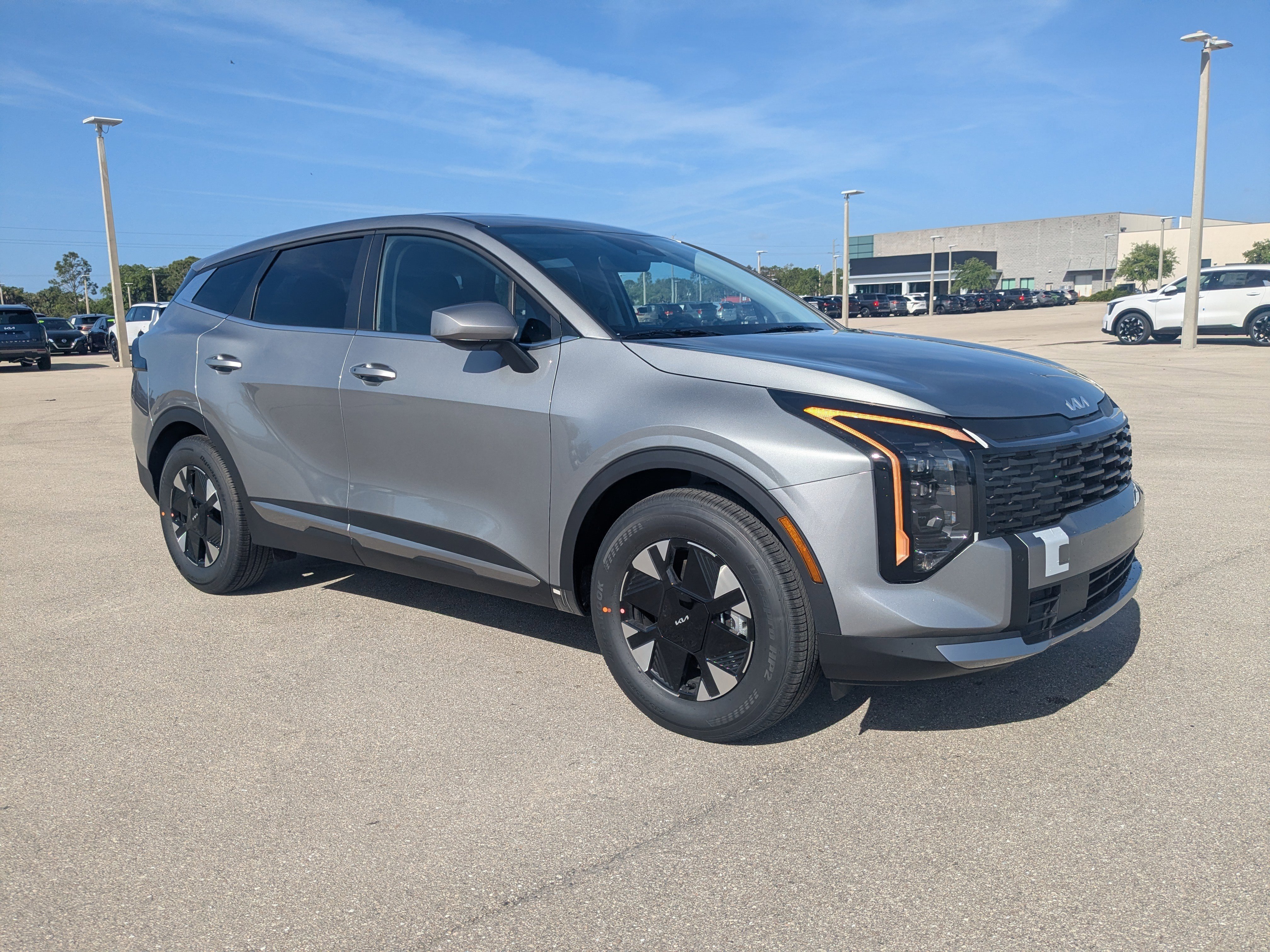 New 2026 Steel Gray Kia LX image 2