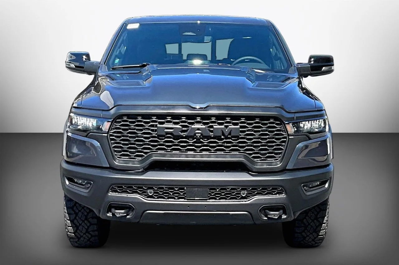 New 2027 Forged Blue Metallic Exterior Paint RAM Rebel image 3