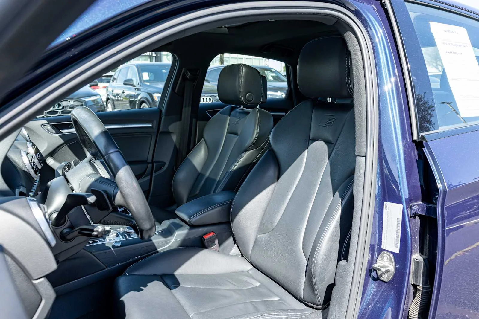 Used 2020 Cosmos Blue Metallic Audi S line Premium Plus image 22