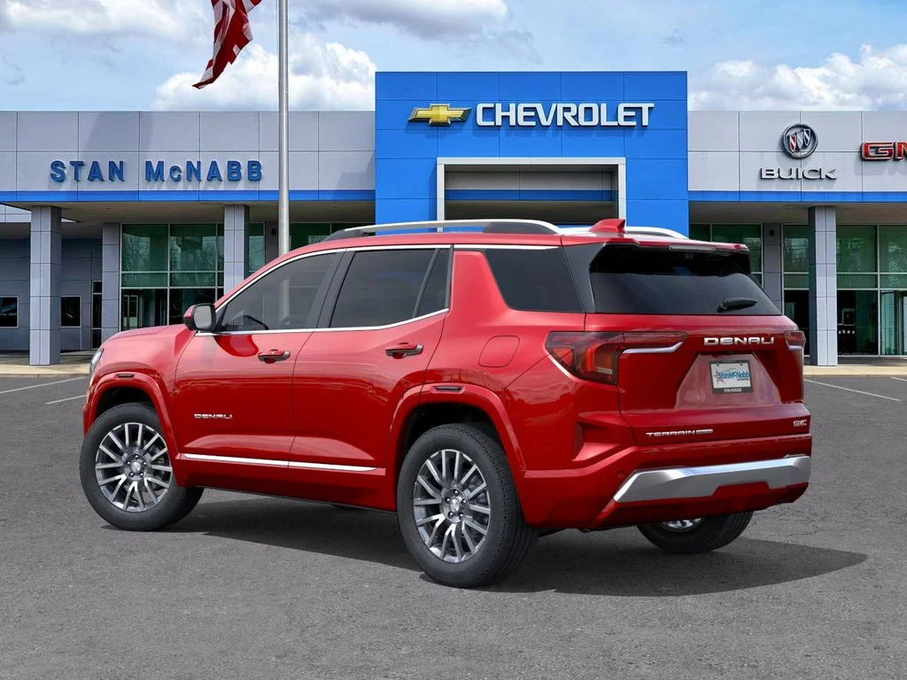 New 2026 Volcanic Red Tintcoat GMC Denali image 3