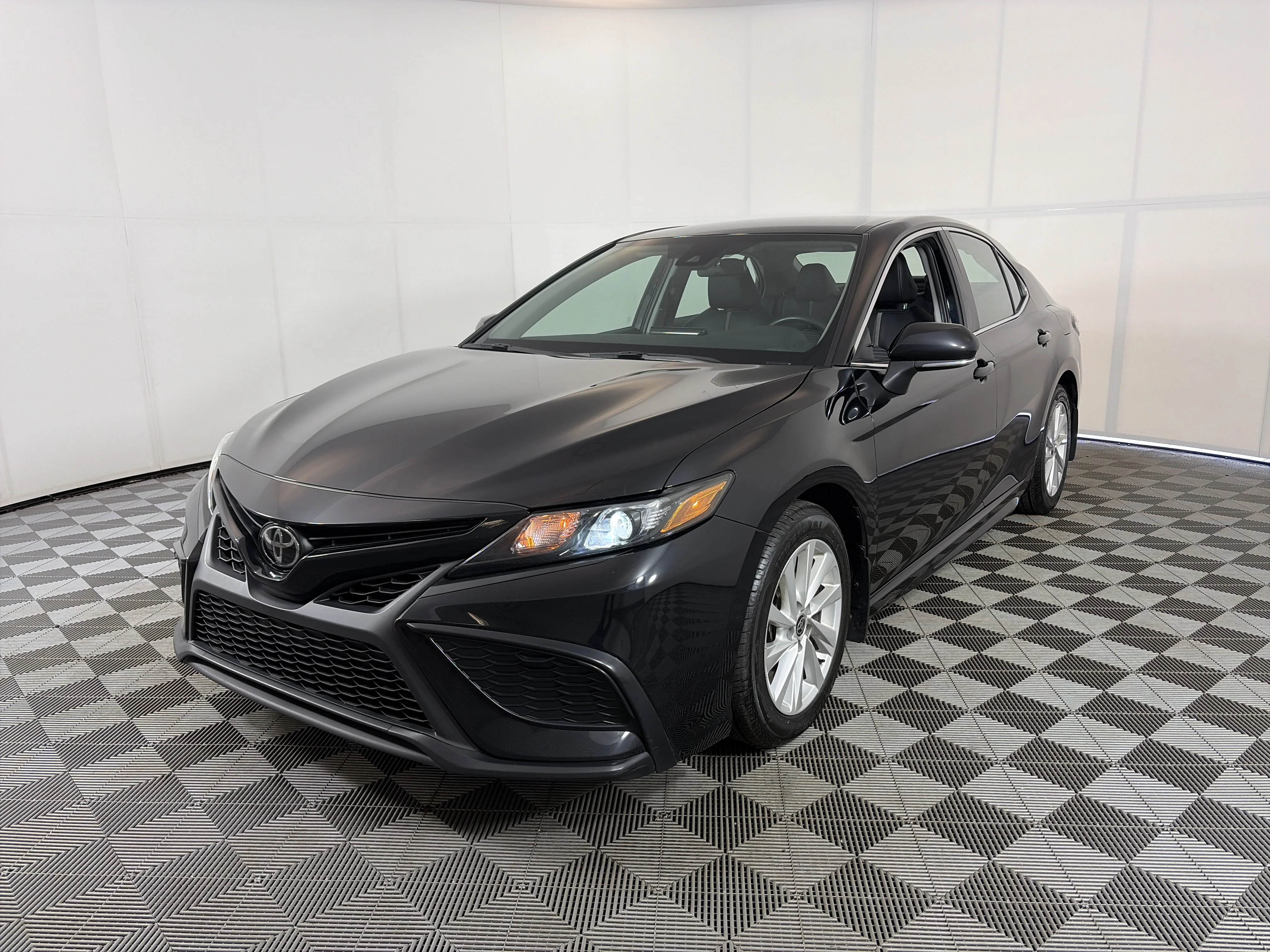 Used 2024 Black Toyota SE image 2