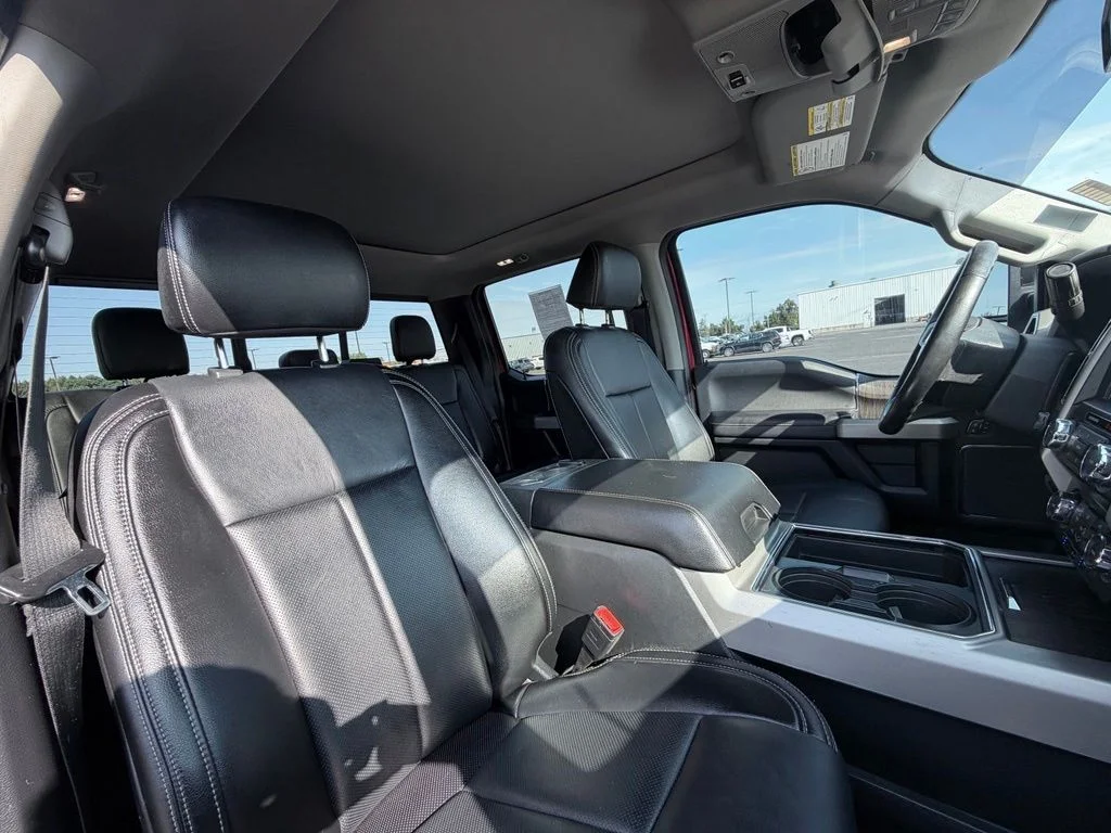 Used 2021 Red Ford Lariat image 44
