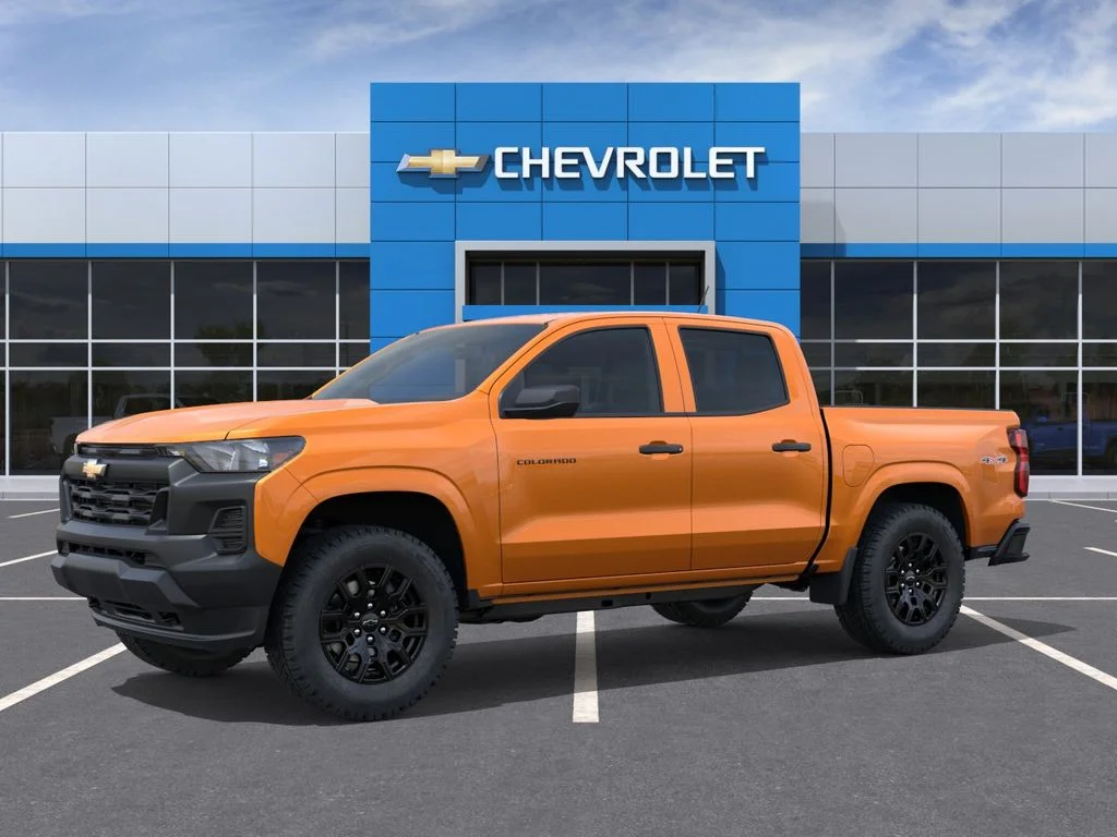 New 2026 Orange Chevrolet Work Truck image 2