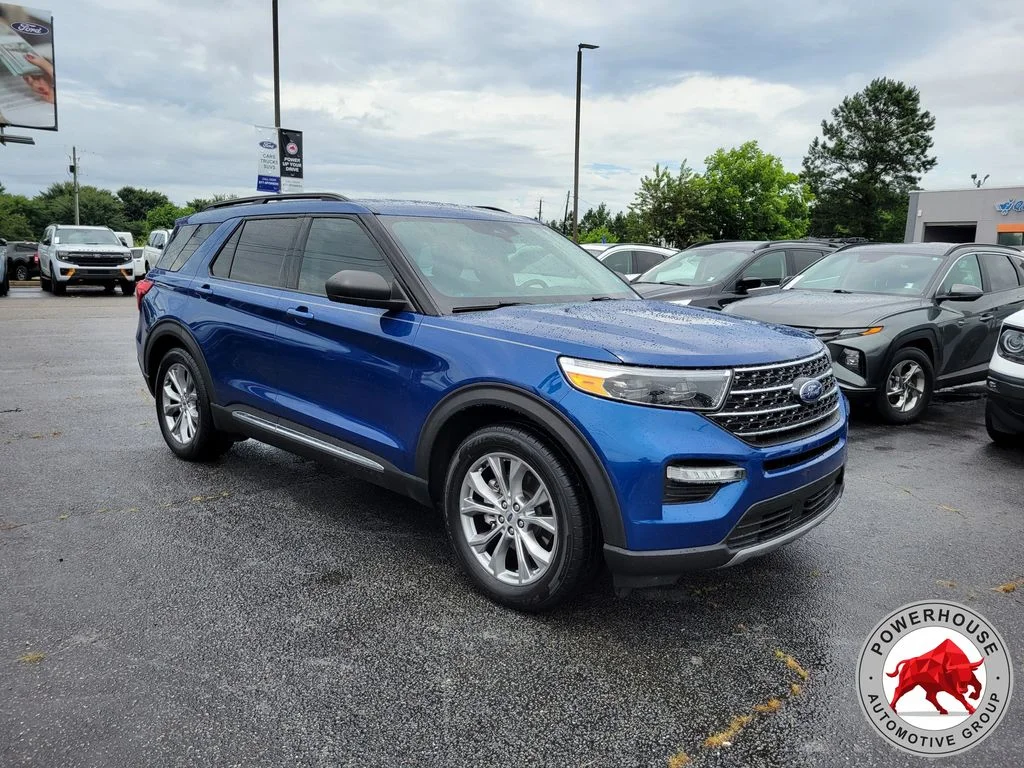 Used 2021 Blue Ford XLT image 8
