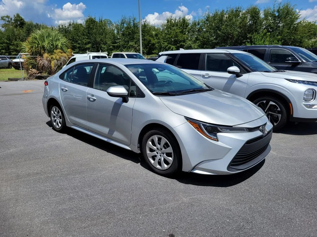 Used 2024 Silver Toyota LE image 6