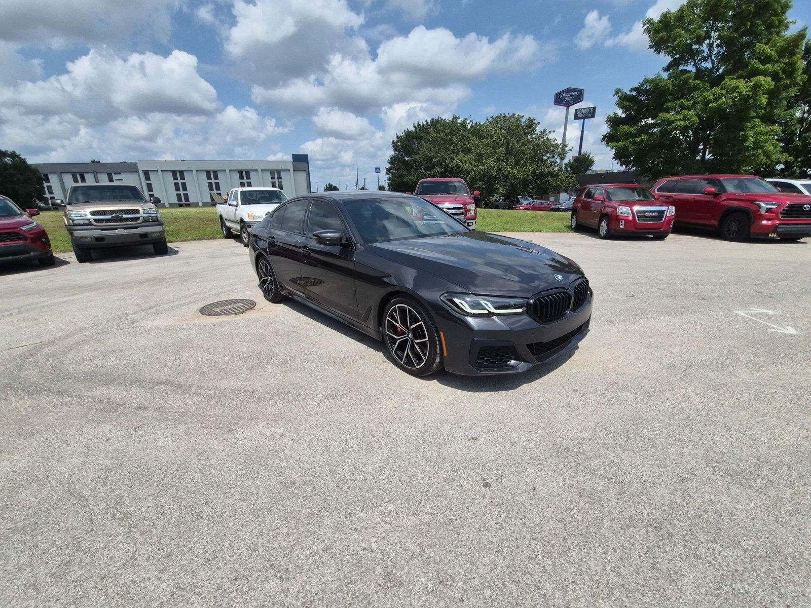 Certified Used 2023 Dark Graphite Metallic BMW 530i xDrive image 7