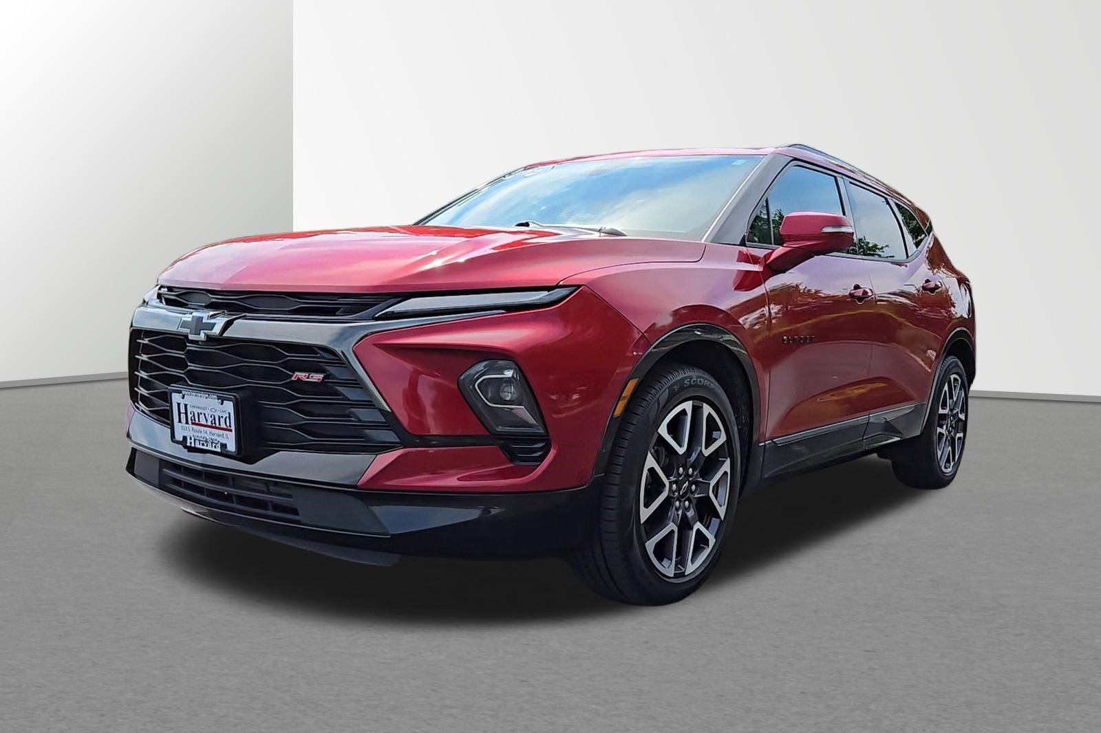 Used 2024 Radiant Red Tintcoat Chevrolet RS image 3