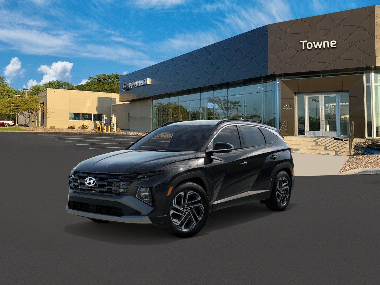New 2026 Black Hyundai SEL Plus AWD image 1