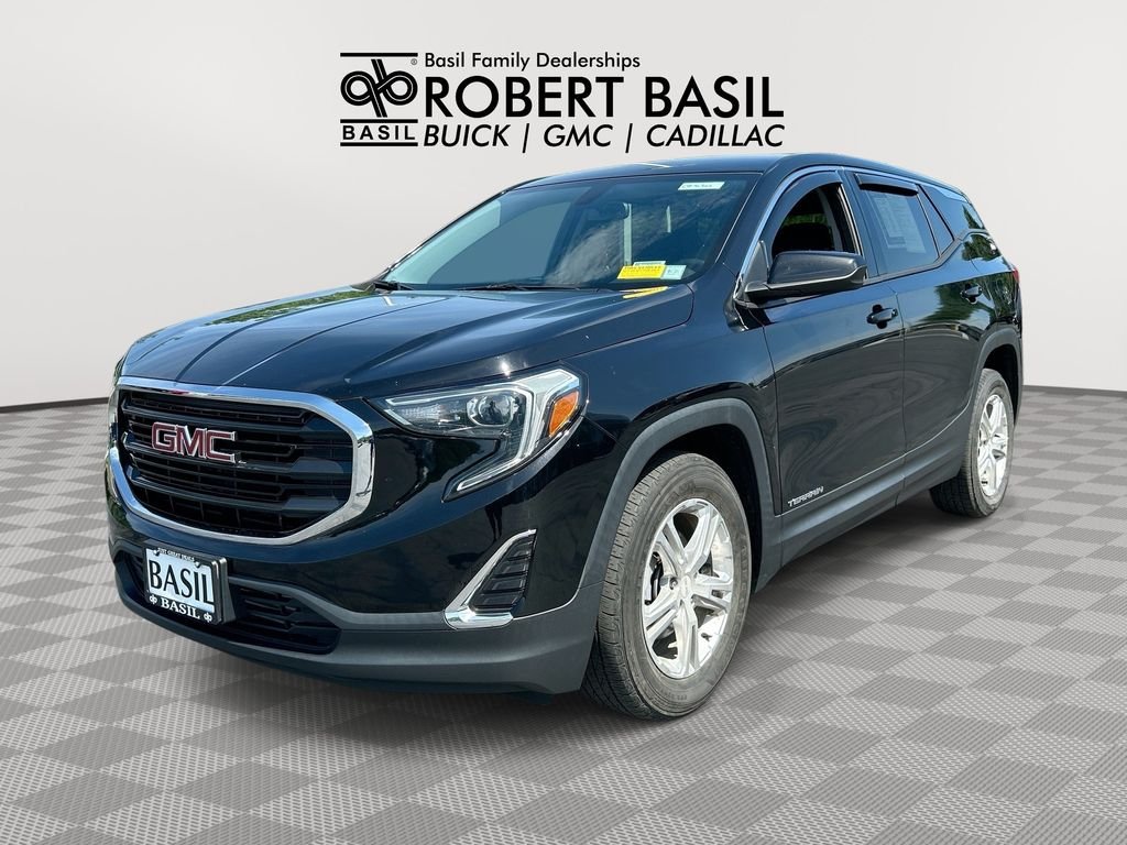 Used 2018 Black GMC SLE image 1
