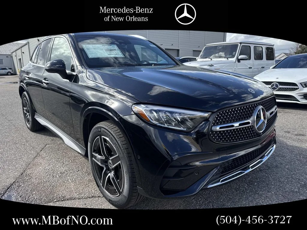 Certified Used 2026 Black Mercedes-Benz GLC 300 image 1