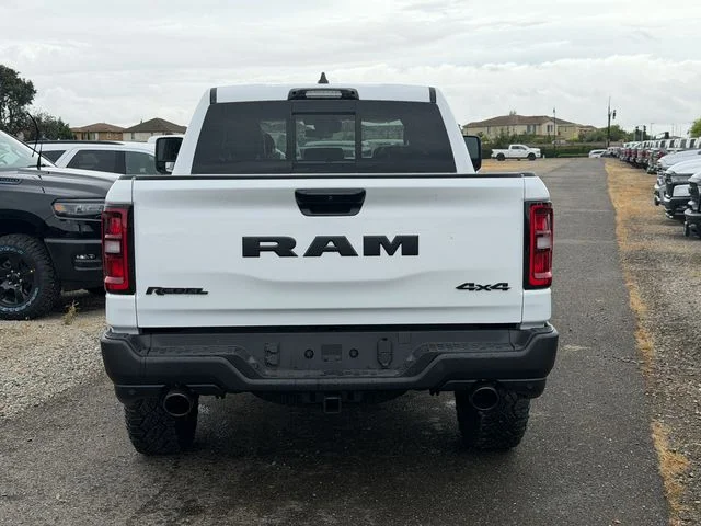 New 2026 Bright White Clear-Coat Exterior Paint RAM Rebel image 12