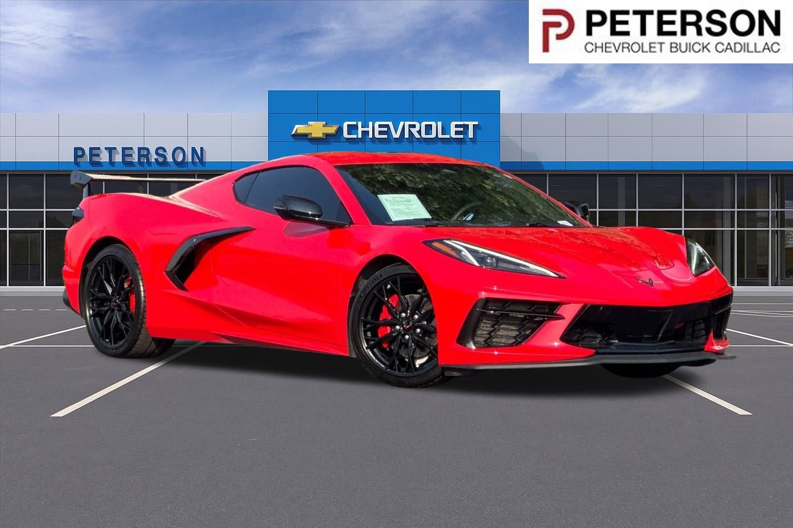 Used 2025 Red Chevrolet Stingray image 1