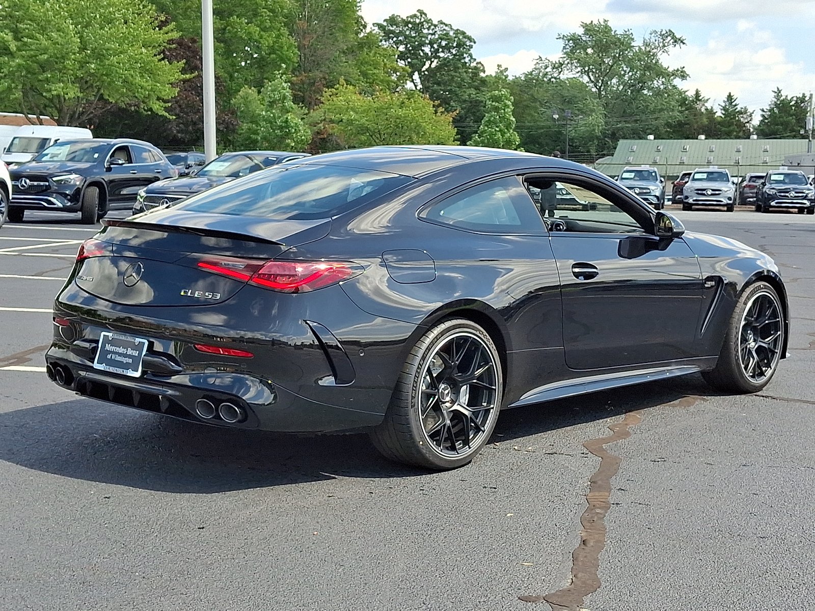 New 2027 Obsidian Black Metallic Mercedes-Benz AMG® CLE 53 4MATIC+ Coupe image 6