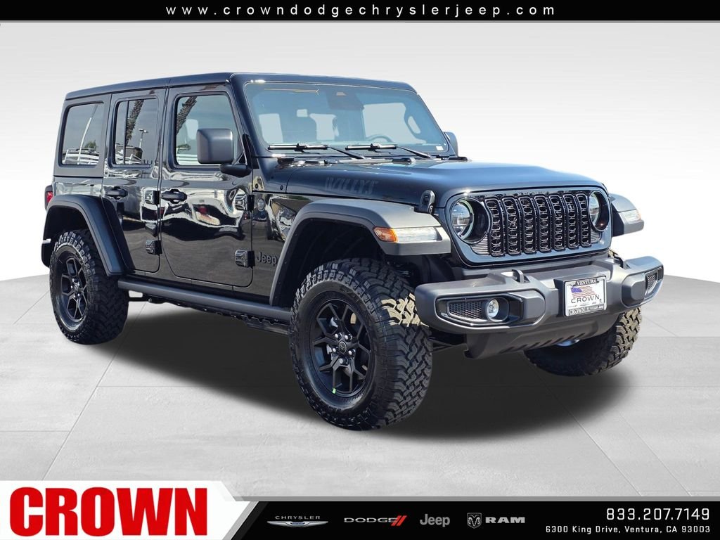 New 2026 Black Clear-Coat Exterior Paint Jeep Willys image 3