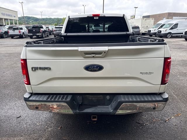 Used 2016 White Platinum Clearcoat Metallic Ford Lariat image 5