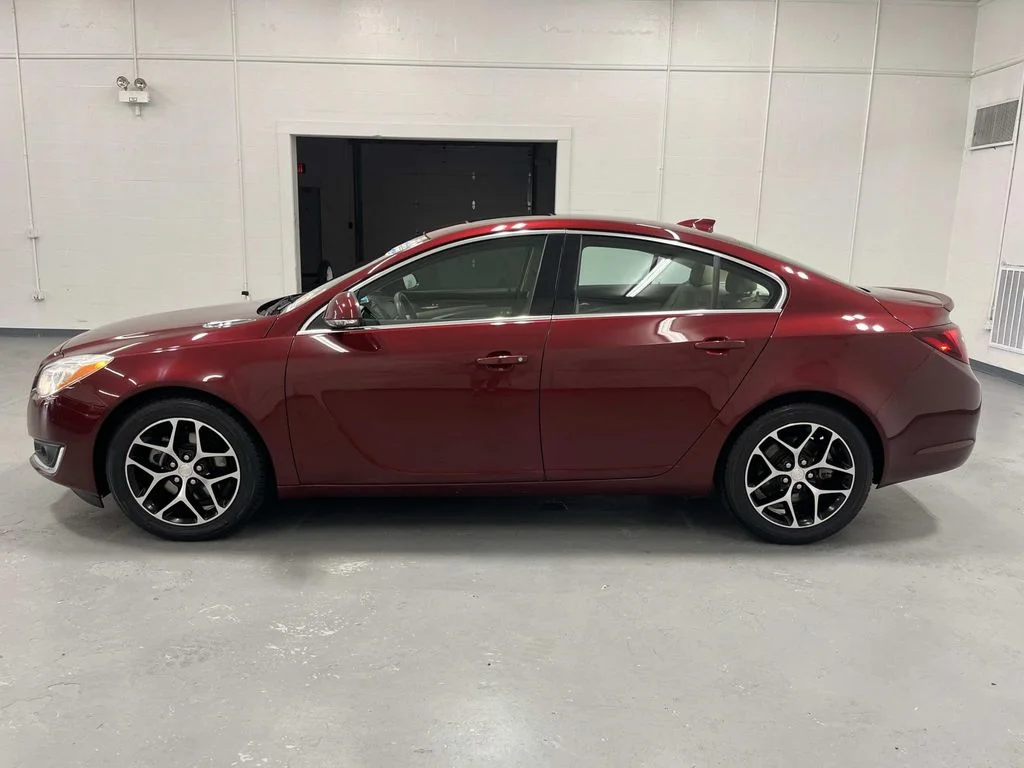 Used 2017 CRIMSON RED TINTCOAT Buick Sport Touring image 5