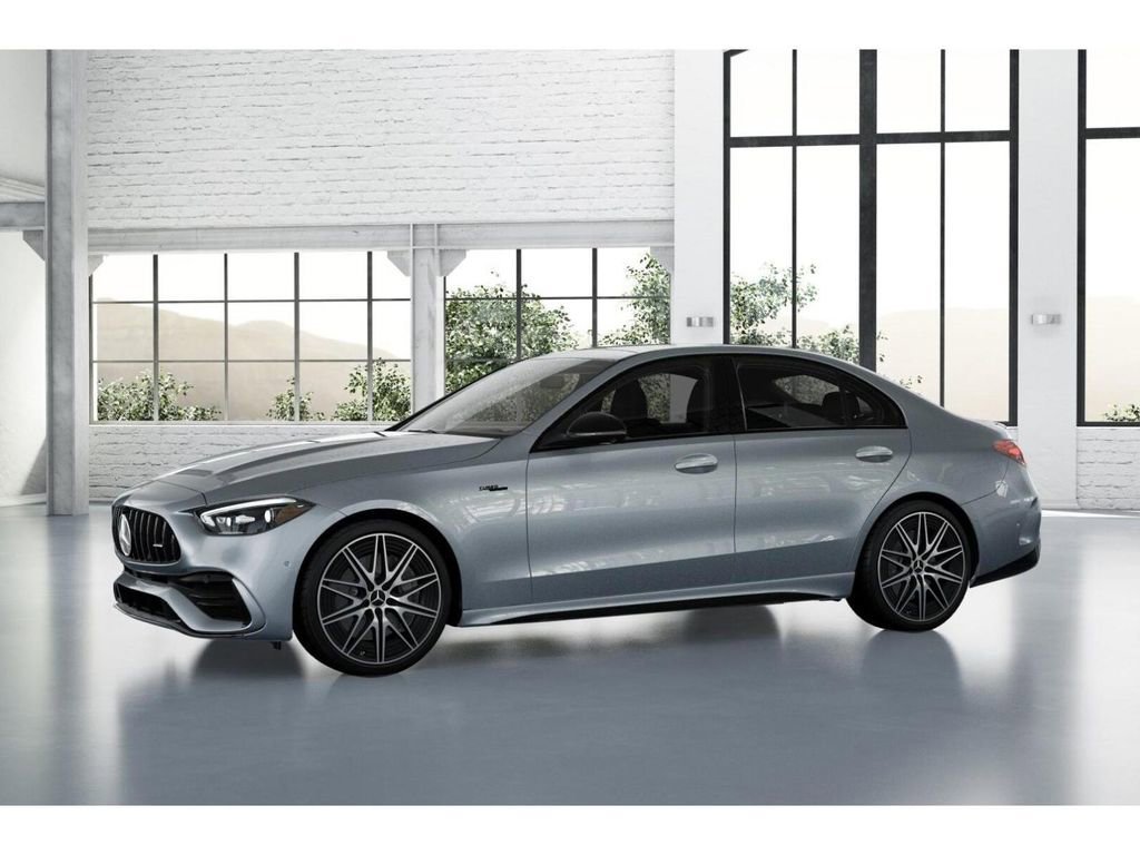 New 2026 Cirrus Silver Metallic Mercedes-Benz AMG® C 43 4MATIC® Sedan image 79