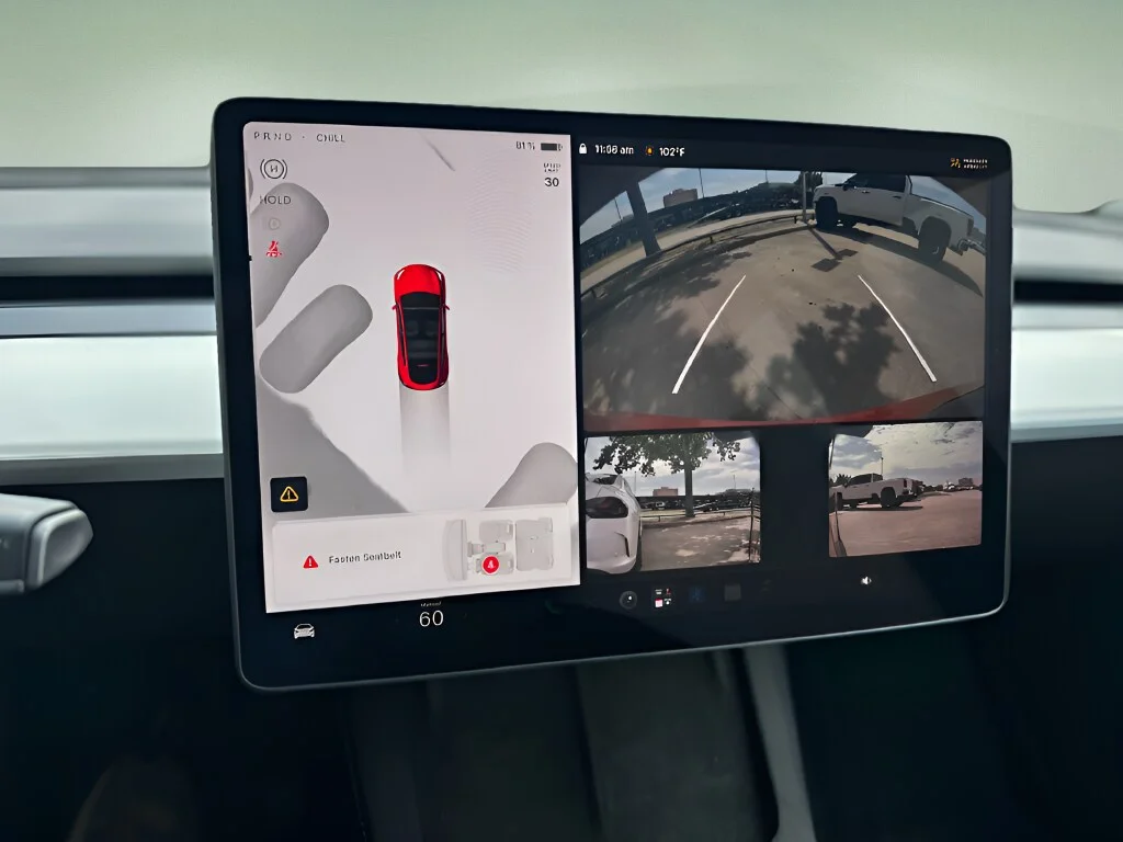 Used 2023 Red Multi-Coat Tesla Long Range image 7