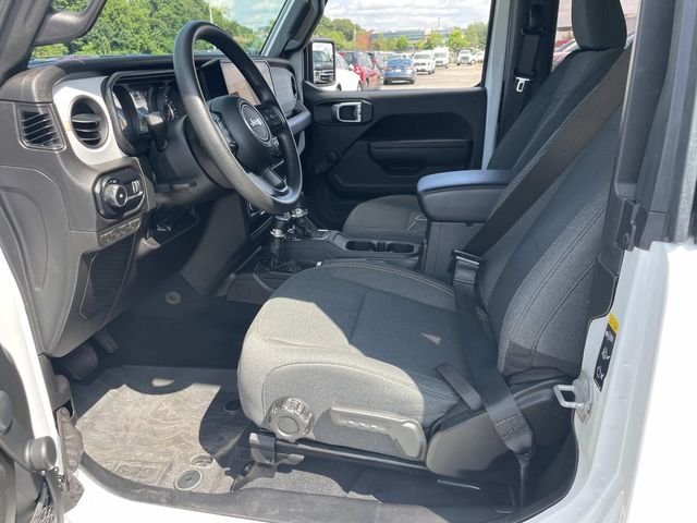 Certified Used 2024 Bright White Clearcoat Jeep Sport image 19