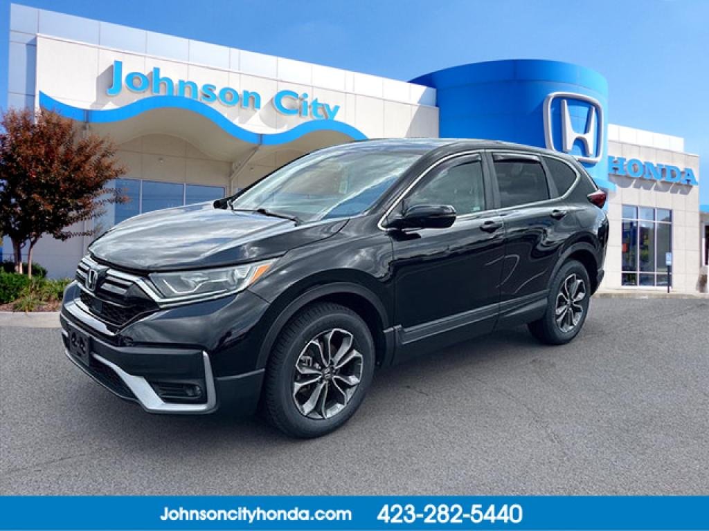 Used 2020 Crystal Black Pearl Honda EX image 1