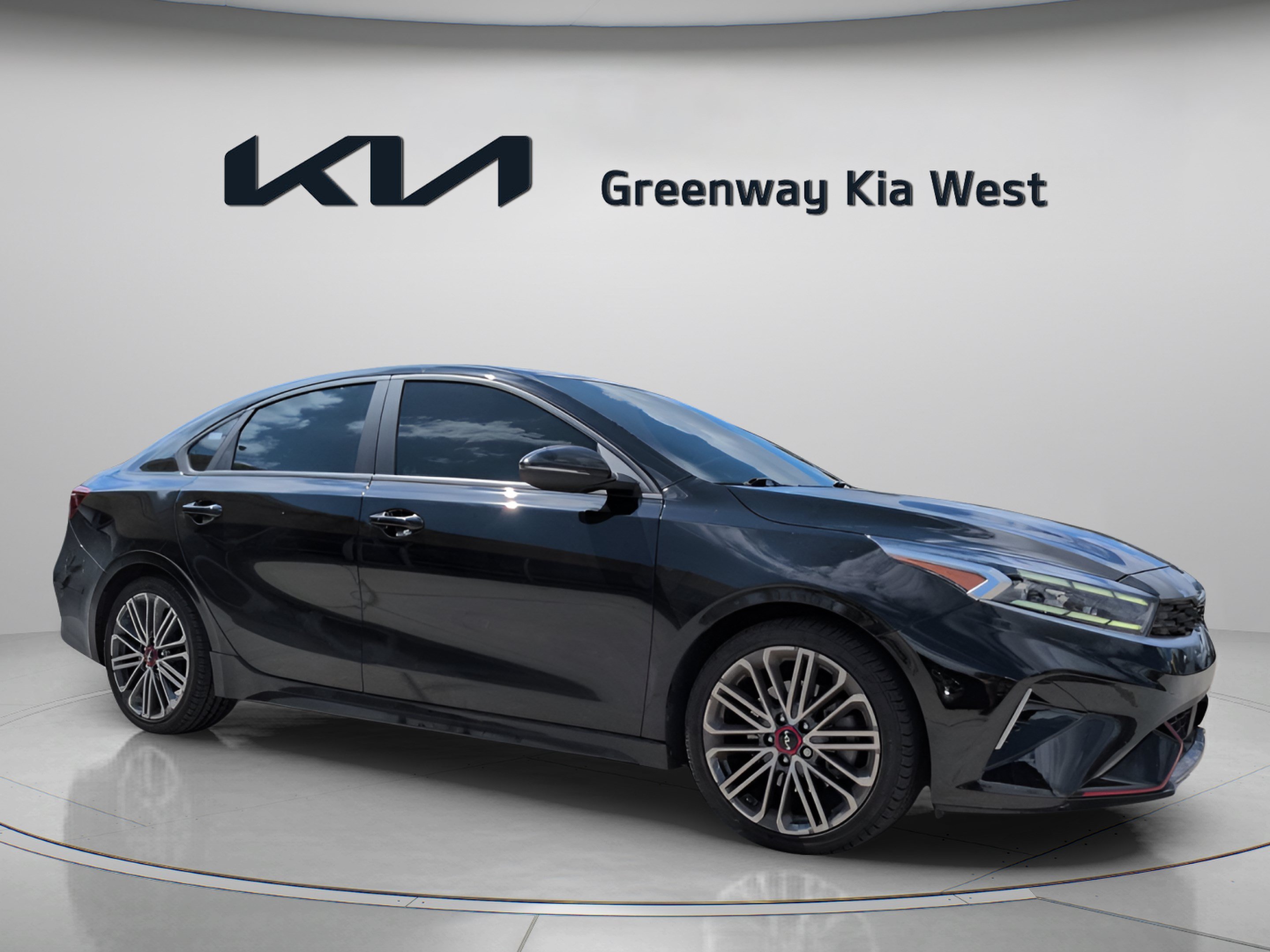 Certified Used 2024 Aurora Black Kia GT image 1
