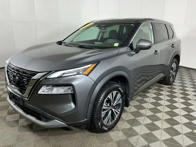 Certified Used 2021 Gray Nissan SV image 4