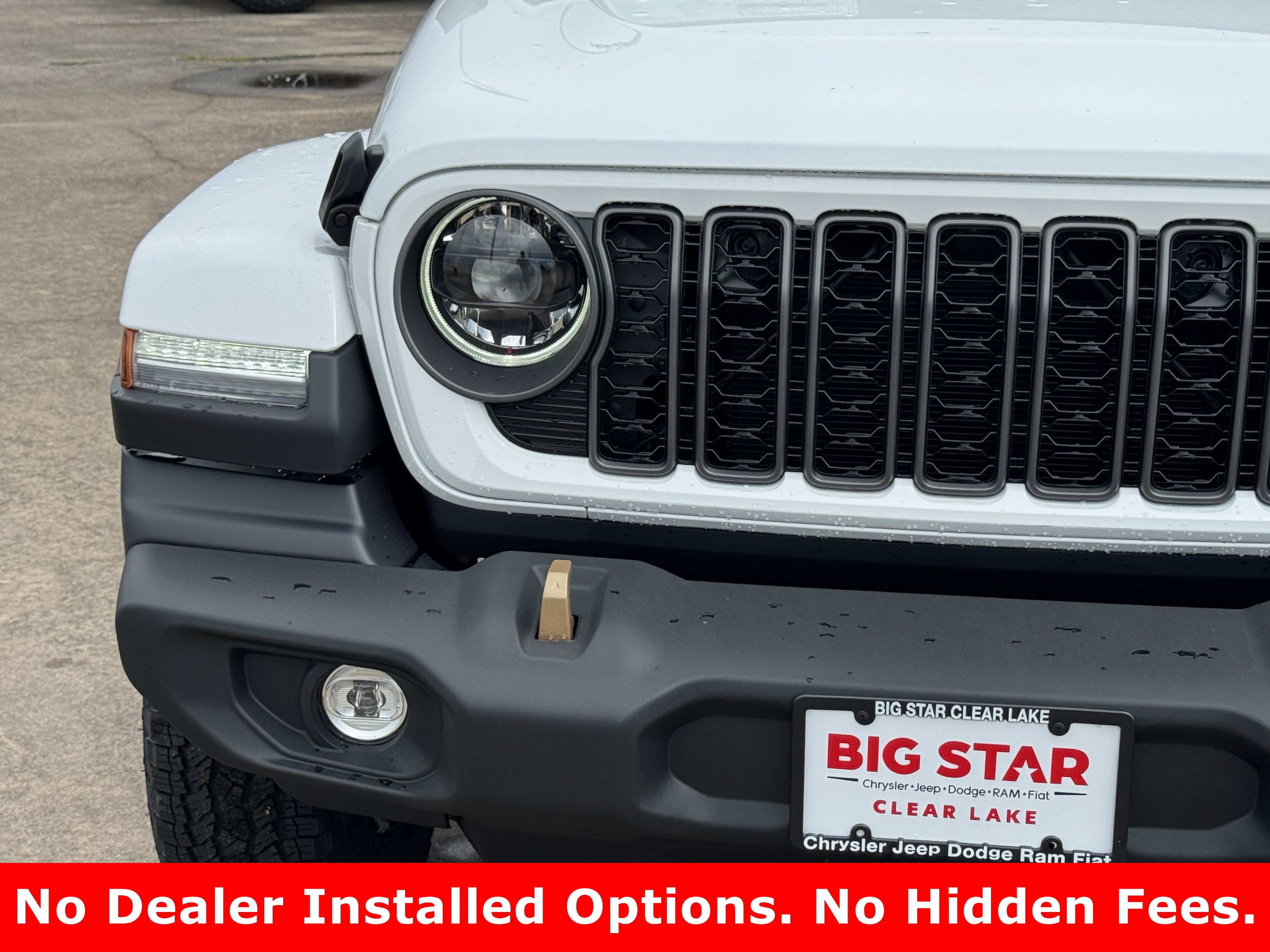 New 2026 Bright White Clear-Coat Exterior Paint Jeep 85th Anniversary image 5