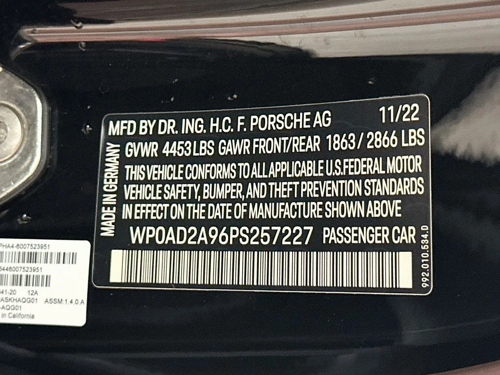 Certified Used 2023 Black Porsche Turbo S image 34