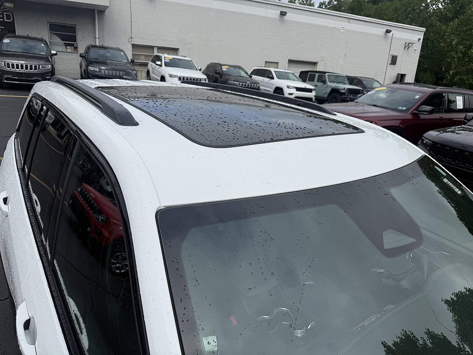Used 2025 Bright White Clearcoat Jeep Limited image 7