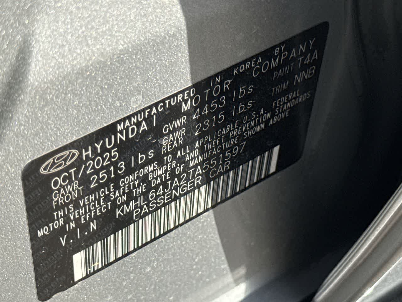New 2026 Aero Silver Hyundai SEL Sport image 29