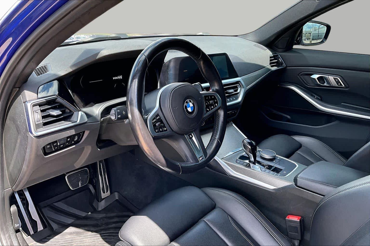 Used 2022 Portimao Blue Metallic BMW 330i xDrive image 17