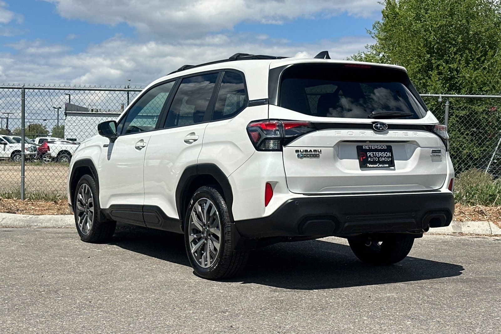 Used 2025 White Subaru Touring image 6