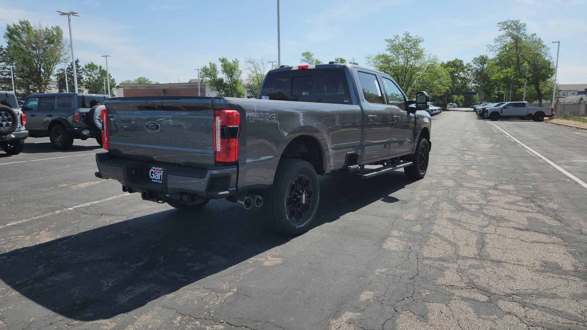 New 2026 Carbonized Gray Metallic Ford LARIAT image 14
