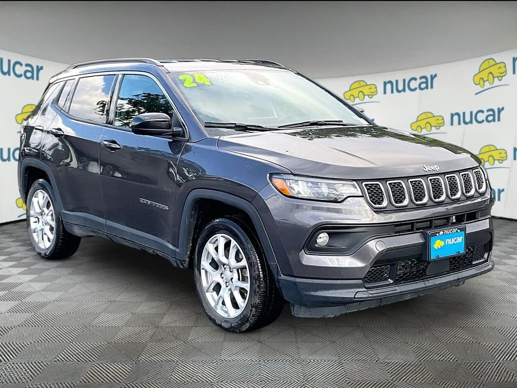 Used 2024 Gray Jeep Latitude Lux image 1