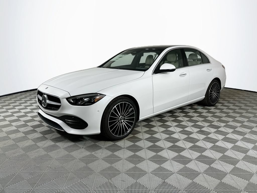 New 2026 MANUFAKTUR Moonlight White Metallic Mercedes-Benz C 300 image 37