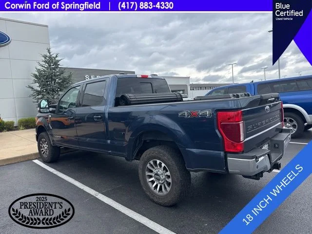 Used 2020 Blue Ford Lariat image 11