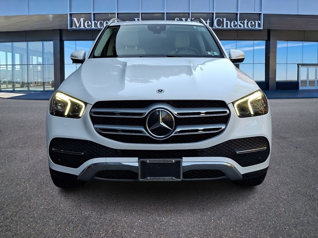 Used 2021 White Mercedes-Benz GLE 350 image 2