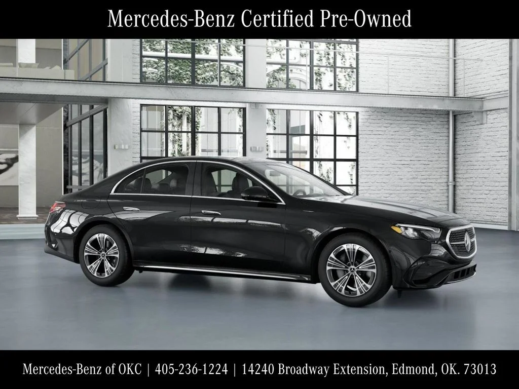Certified Used 2025 Black Mercedes-Benz E 350 image 14