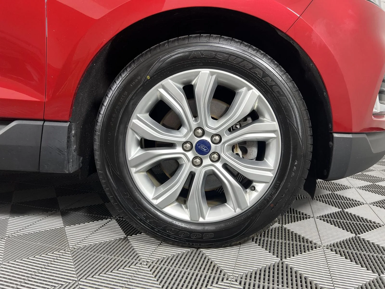 Used 2020 Rapid Red Metallic Tinted Clearcoat Ford Titanium image 13