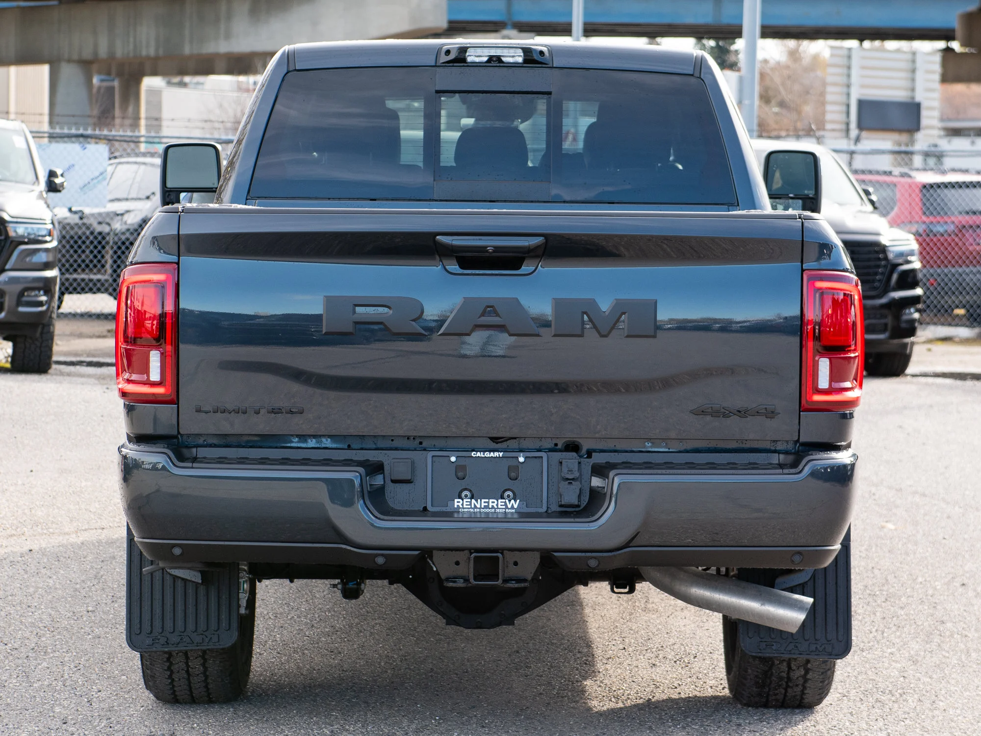 New 2027 Blue RAM Limited Night* Mega Cab 4x4, Sunroof, Passenger Screen, Level 1 Equip Group image 9
