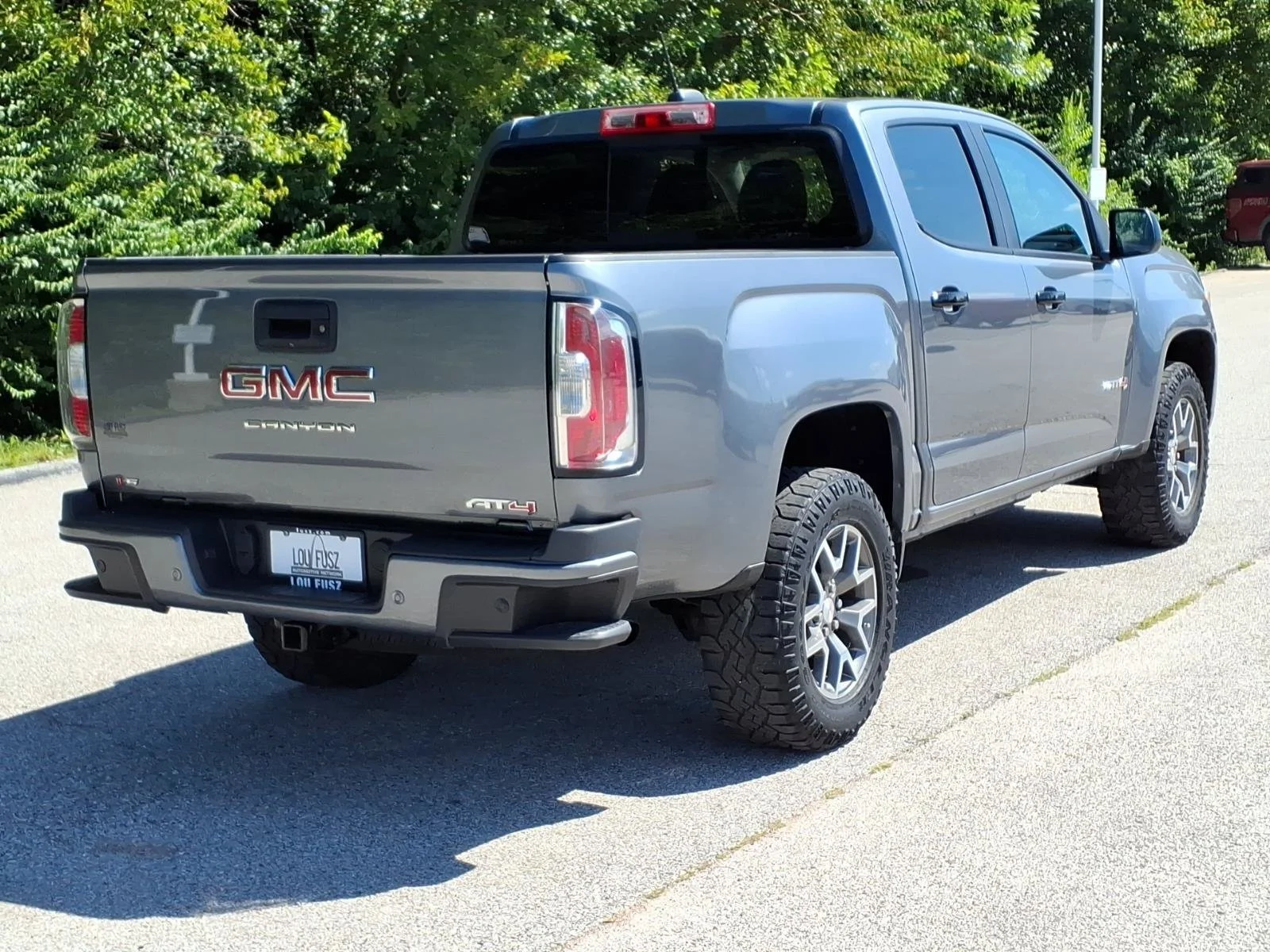 Used 2022 Satin Steel Metallic GMC 4WD AT4 with Leather image 26