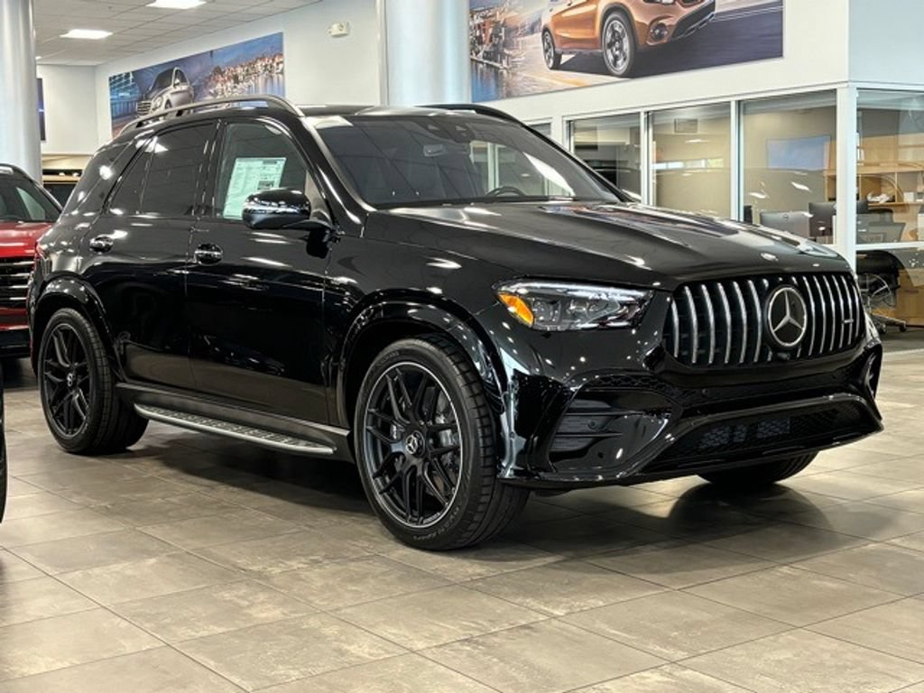 New 2025 Obsidian Black Metallic Mercedes-Benz AMG® GLE 53 4MATIC+ SUV image 32