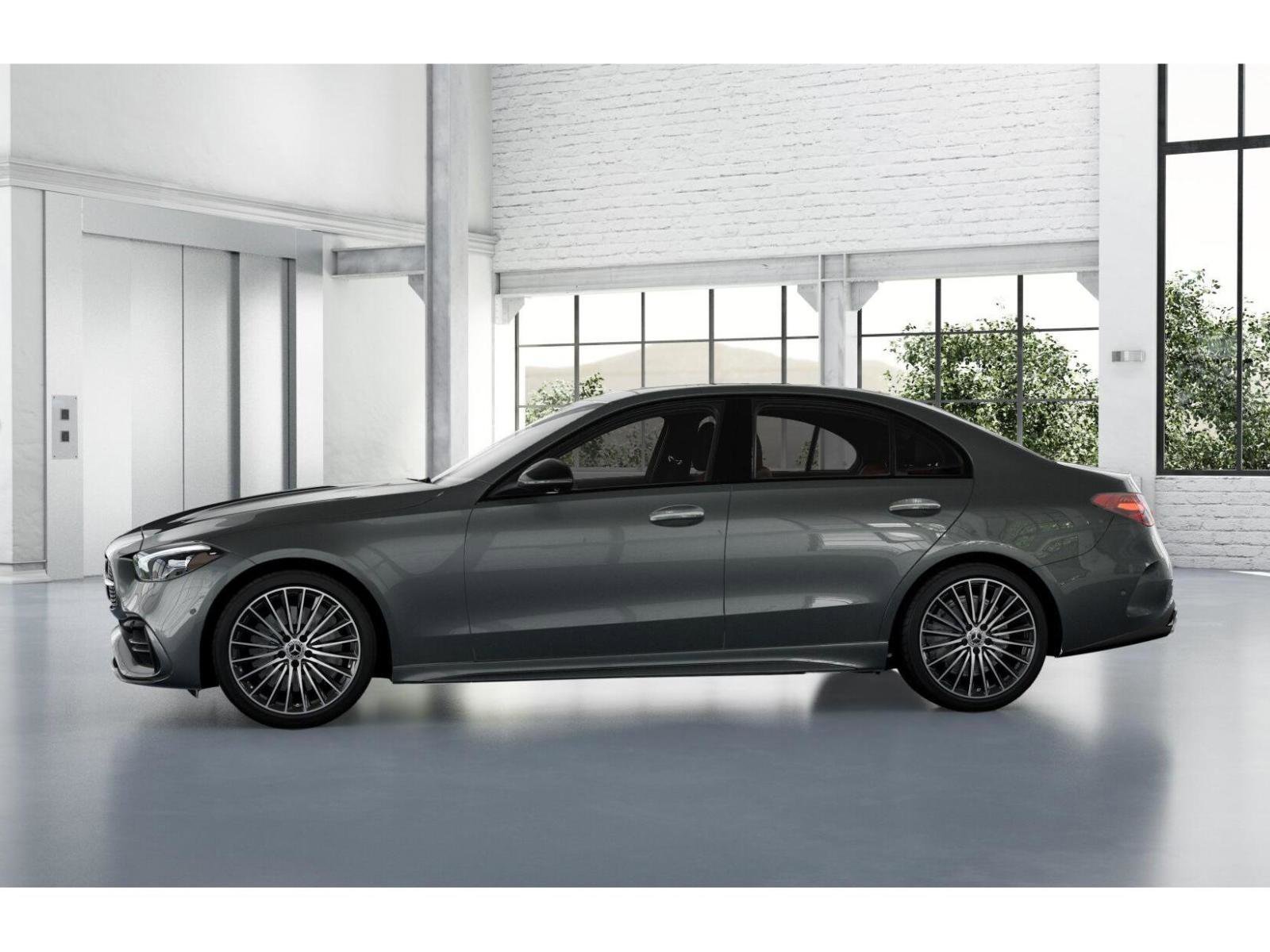 New 2026 Selenite Grey Metallic Mercedes-Benz C 300 image 36