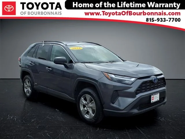 Certified Used 2024 Gray Toyota LE image 1