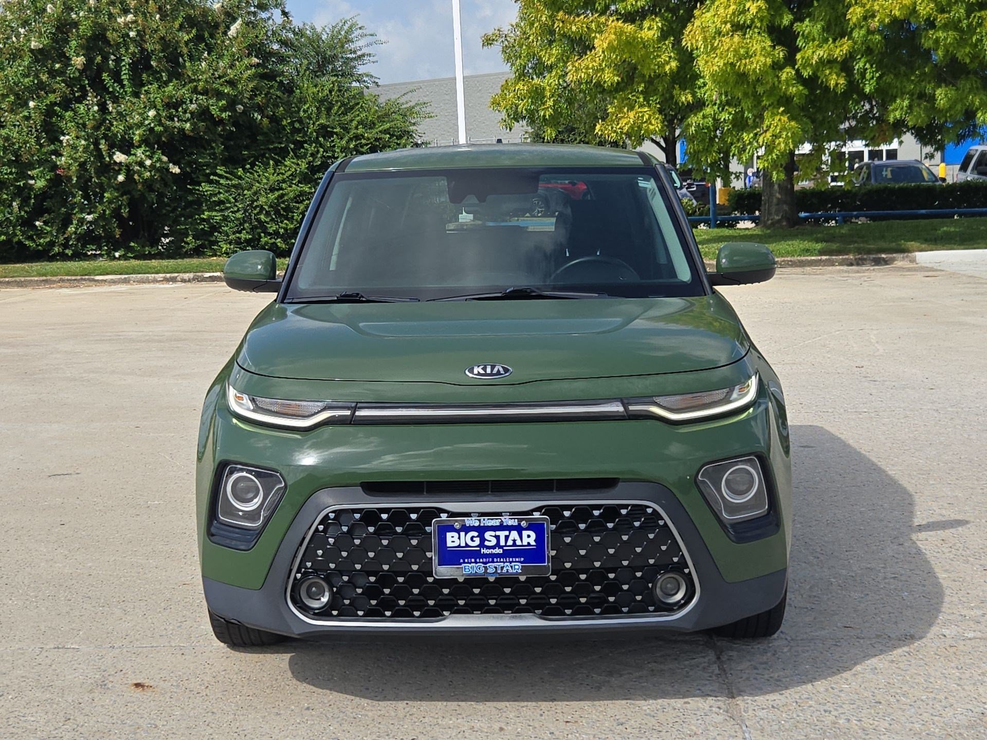 Used 2020 Undercover Green Kia EX image 8