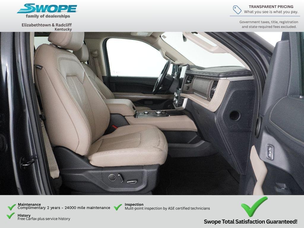 Used 2024 Dark Matter Gray Metallic Ford Limited image 13
